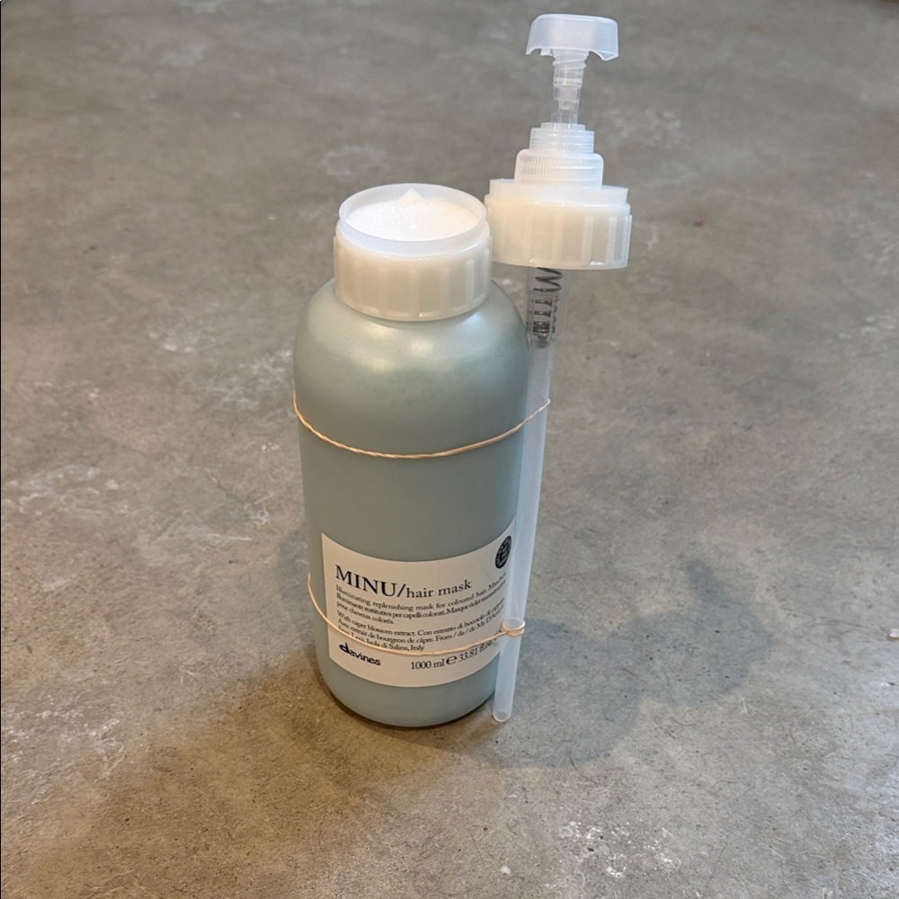 Davines MINU Hair Mask - Light Blue